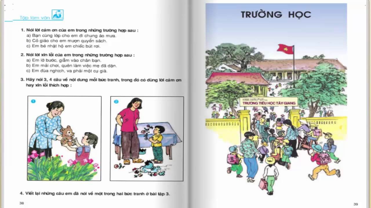 Tiếng Việt lớp 2 có những nội dung gì?