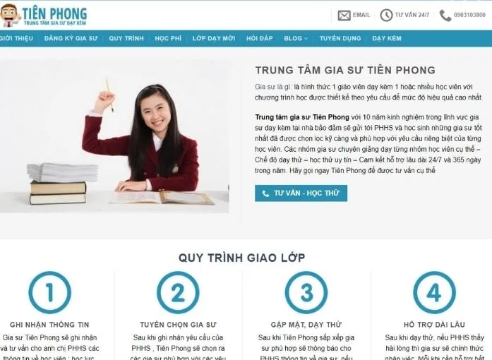 TRUNG TÂM GIA SƯ TIÊN PHONG CÓ UY TÍN HAY KHÔNG